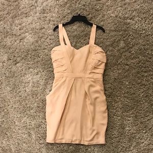 BCBGeneration Blush Pink Dress with Pockets
